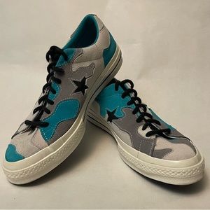 Converse One Star OX Suede Camo Vintage 165917C, Size Men’s 8.5, NWOB